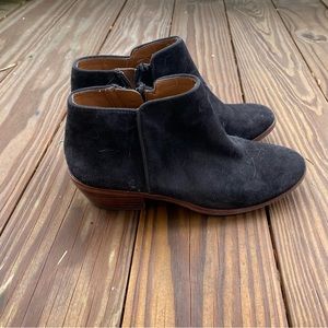 Sam Edelman Suede Ankle Booties Women’s 4.5